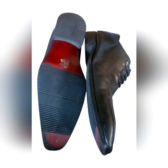 Maison Forte Kyoto Men's Black Leather Oxford Dress Shoes Sz 9 - Picture 4 of 8